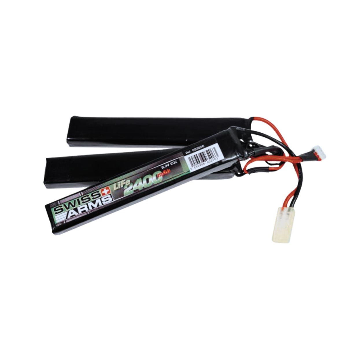 Batteria LiFe tripla SWISS ARMS 9,9V 2.400 mAh 20C