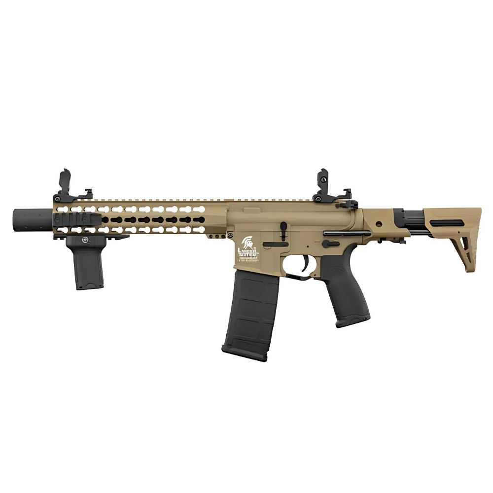 Fucile d'assalto M4 Silencer PDW LT-19 G2 elettrico tan