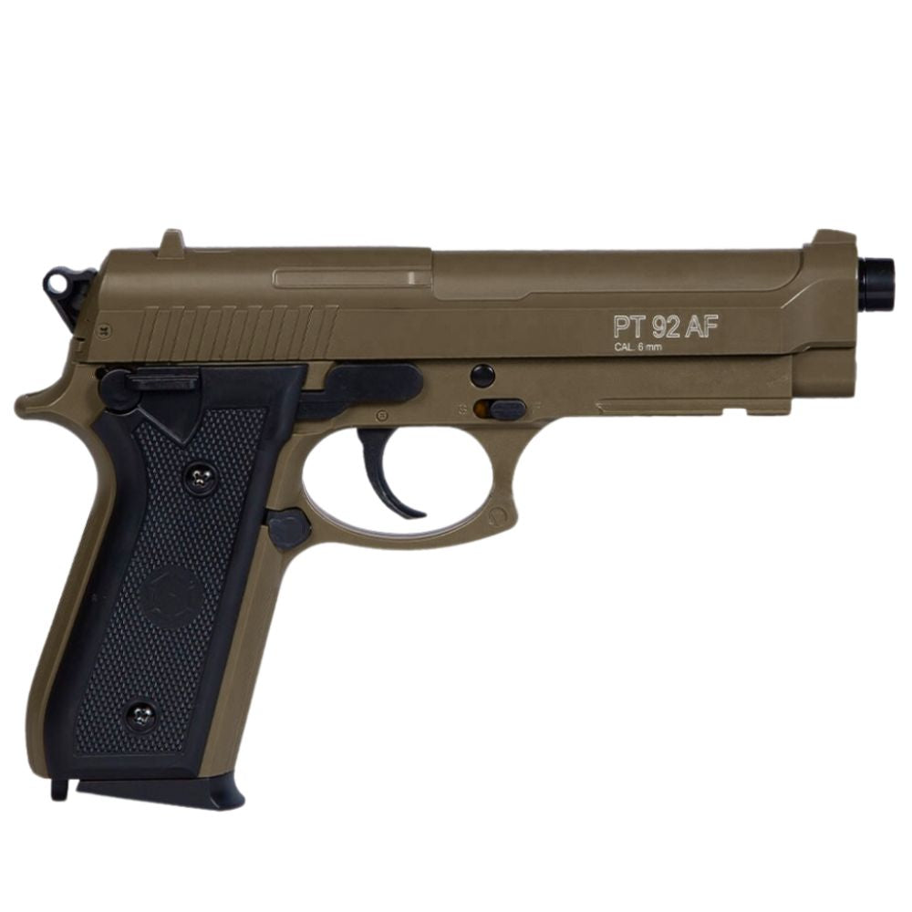 Pistola softair TAURUS PT92 a molla tan retro