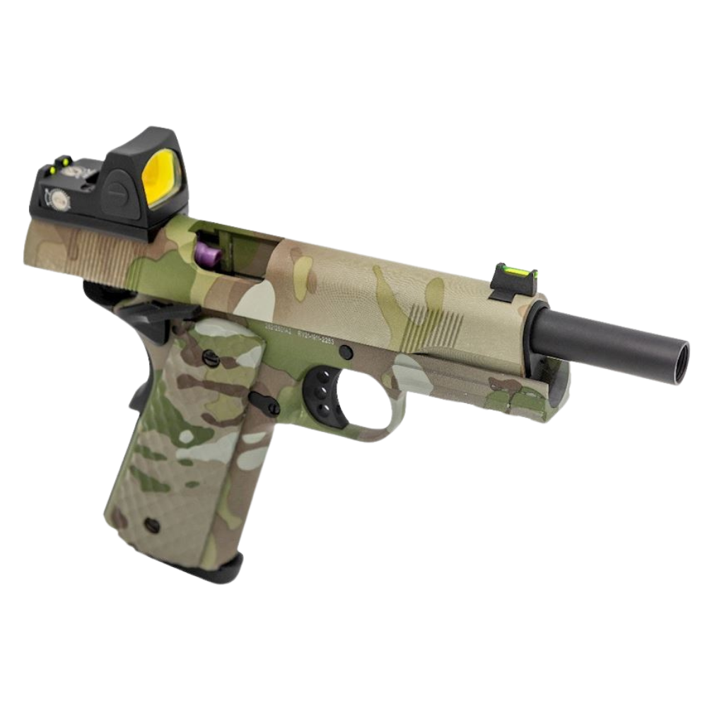 Pistola softair Raven MEU-R a gas + RDS - Mimetico