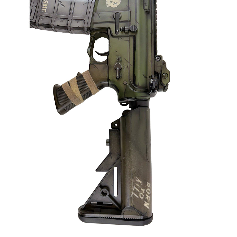 Retro del calcio del fucile softair elettrico NAM70