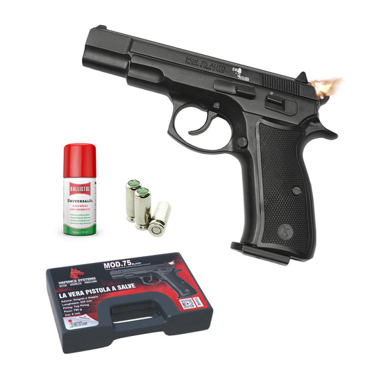 HARD PUNISHER - Mod. 75 Pistola a salve Cal 8mm - Nero