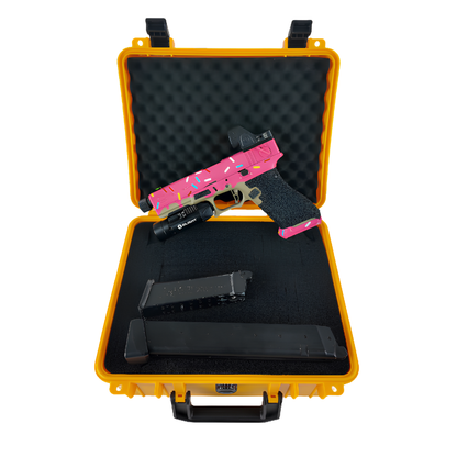 Pistola Softair Glock Custom "Donut Edition" – Gas Blowback & Full Auto - SET