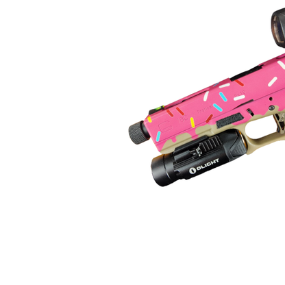 Pistola Softair Glock Custom "Donut Edition" – Gas Blowback & Full Auto - SET
