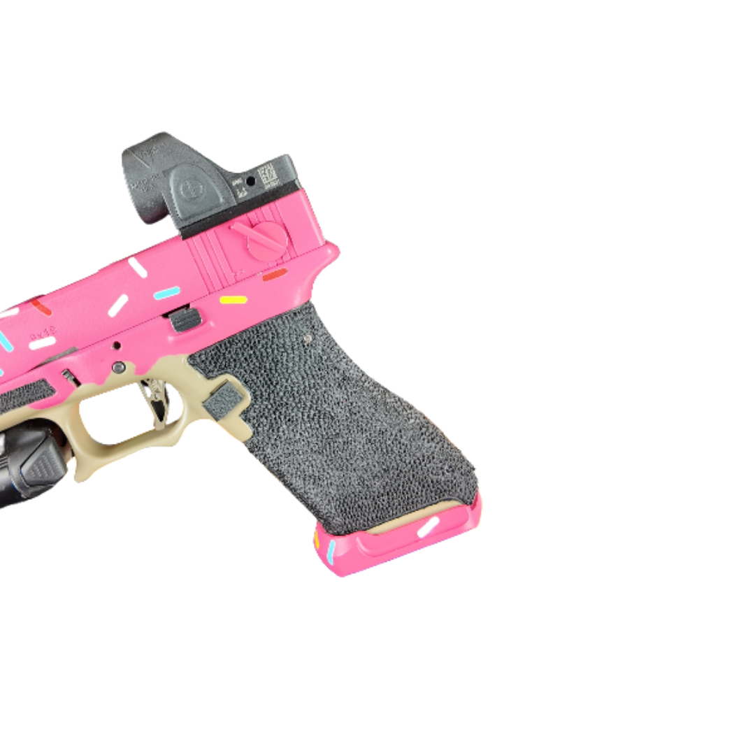 Pistola Softair Glock Custom "Donut Edition" – Gas Blowback & Full Auto - SET