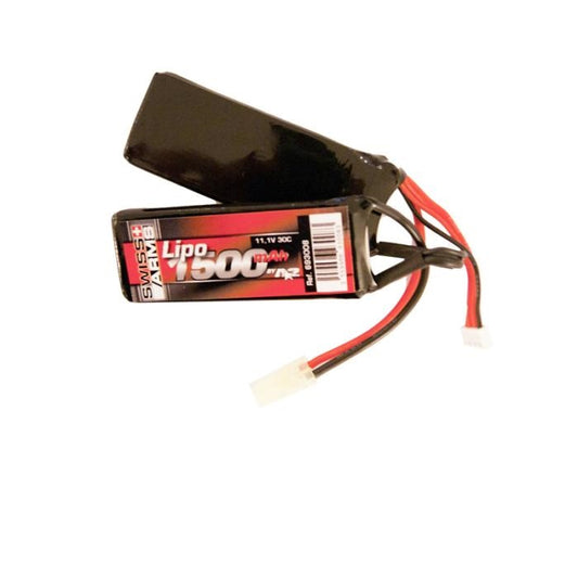 SWISS ARMS - Batteria Lipo 1500 11.1 v 30c doppia cella