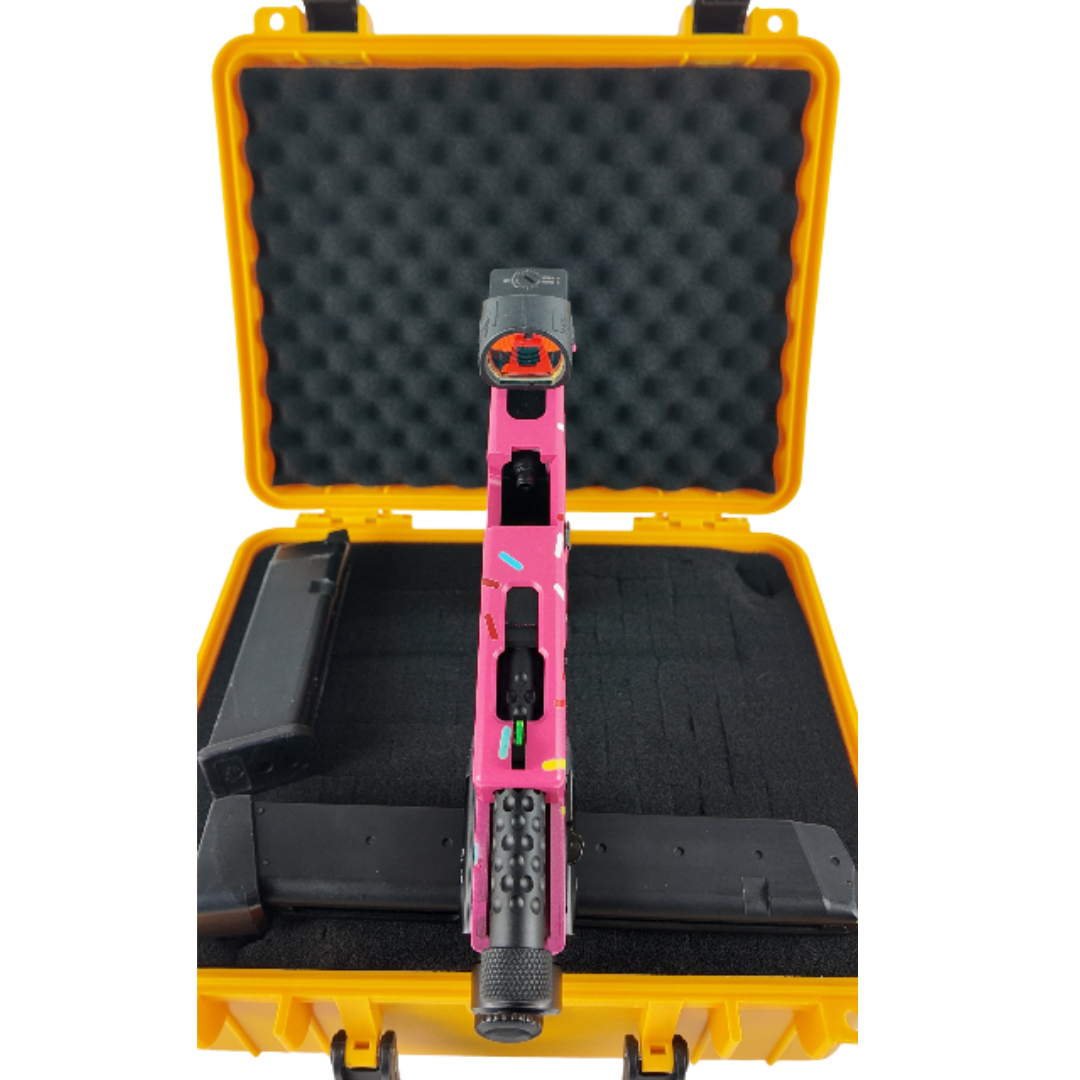 Pistola Softair Glock Custom "Donut Edition" – Gas Blowback & Full Auto - SET