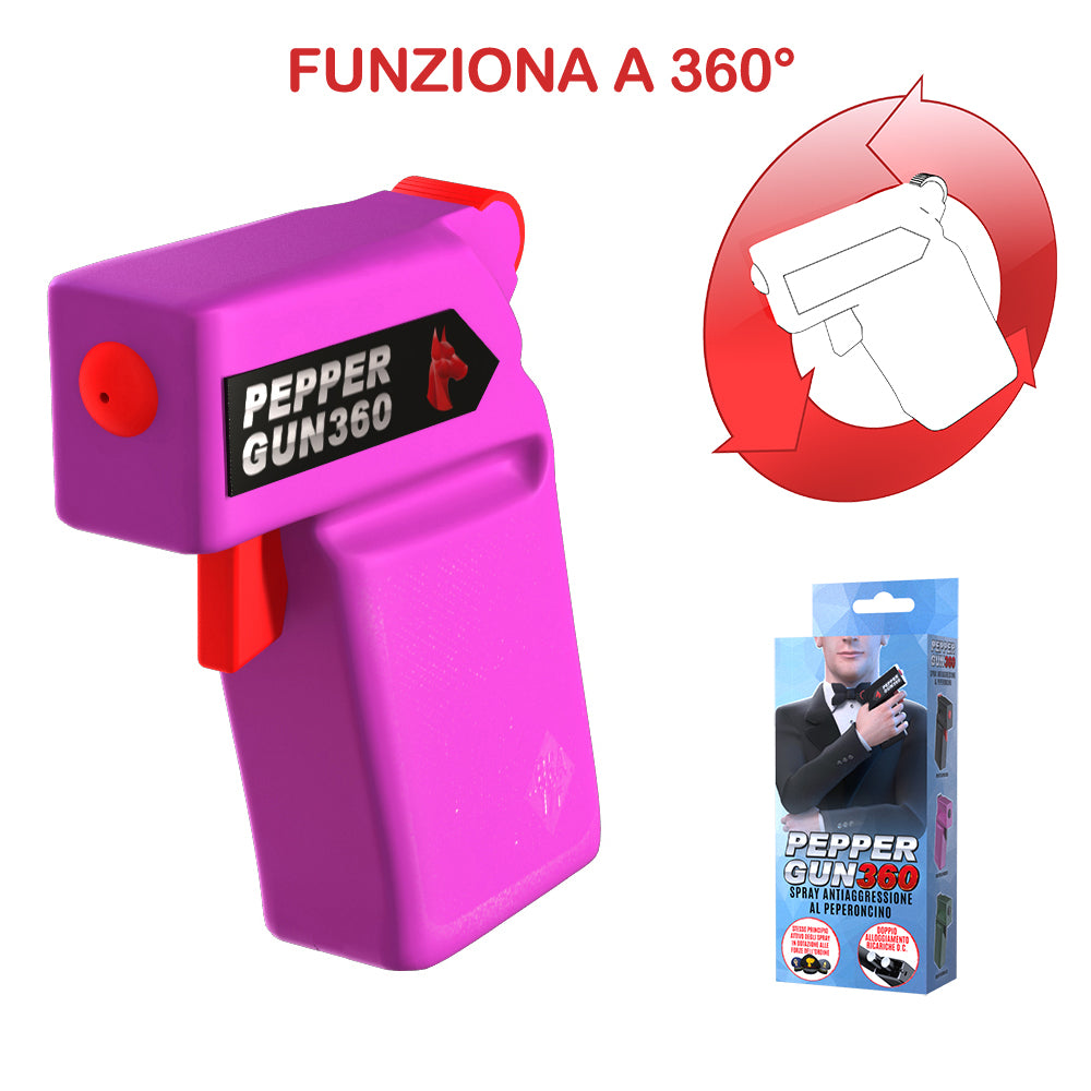 Pepper Gun 360 20 ml - Rosa