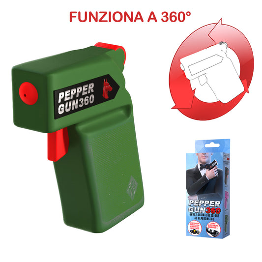 Pepper Gun 360 20 ml - Verde