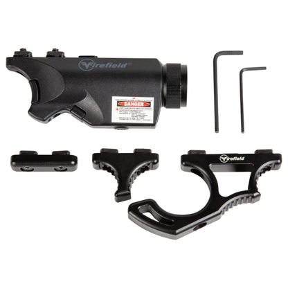 Accessori innclusi nella confezione della torcia tattica Firefield Rival XL Foregrip MLOK con laser 