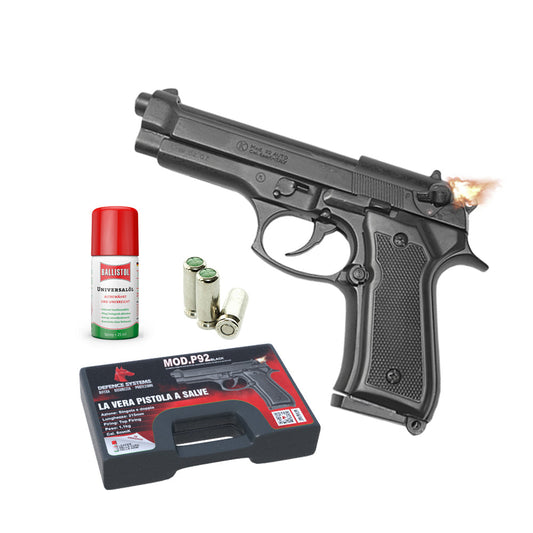 CF Firearms - Mod. P92 Pistola a salve Cal 8mm - Nero