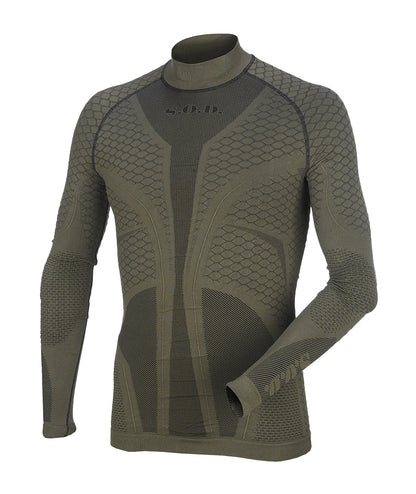 Cyber Shirt Manica Lunga Intimo Tattico SOD Gear - M.Green