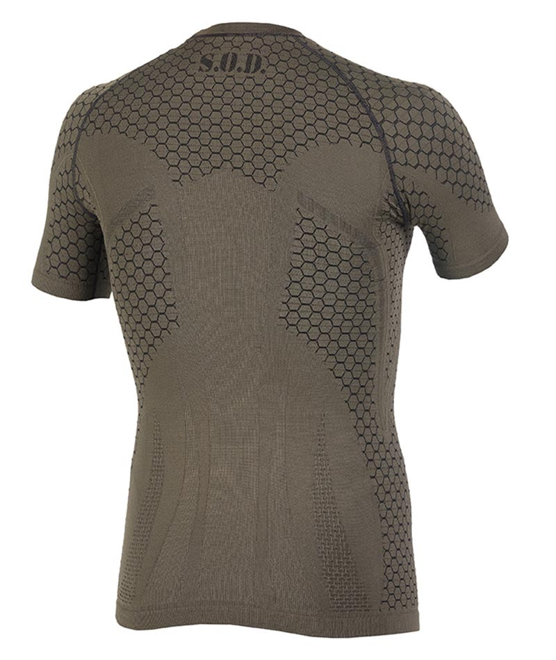 Cyber T-Shirt Manica Corta SOD Gear – M.Green