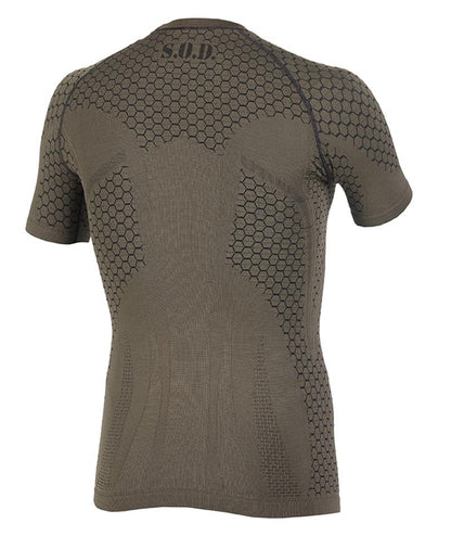 Cyber T-Shirt Manica Corta SOD Gear – M.Green