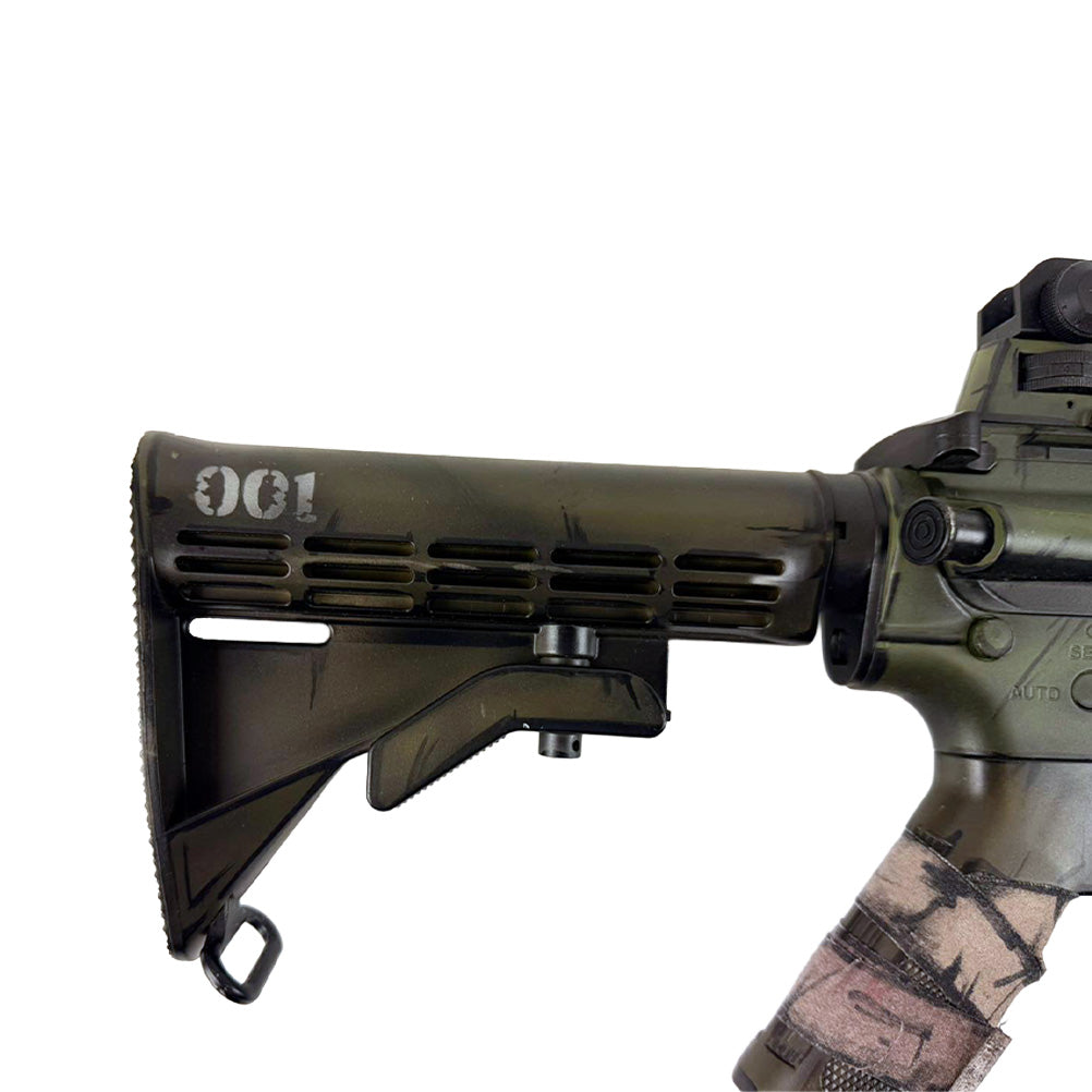 Calcio del Fucile softair elettrico custom M4A1