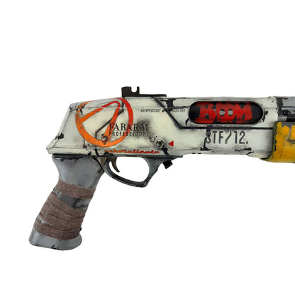 Calcio del fucile softair a pompa corto custom Fabarm STF12 a gas