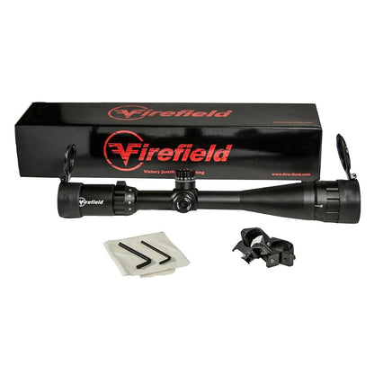 Confezione e accessori della Firefield ottica Tactical 4-16x42AO IR 