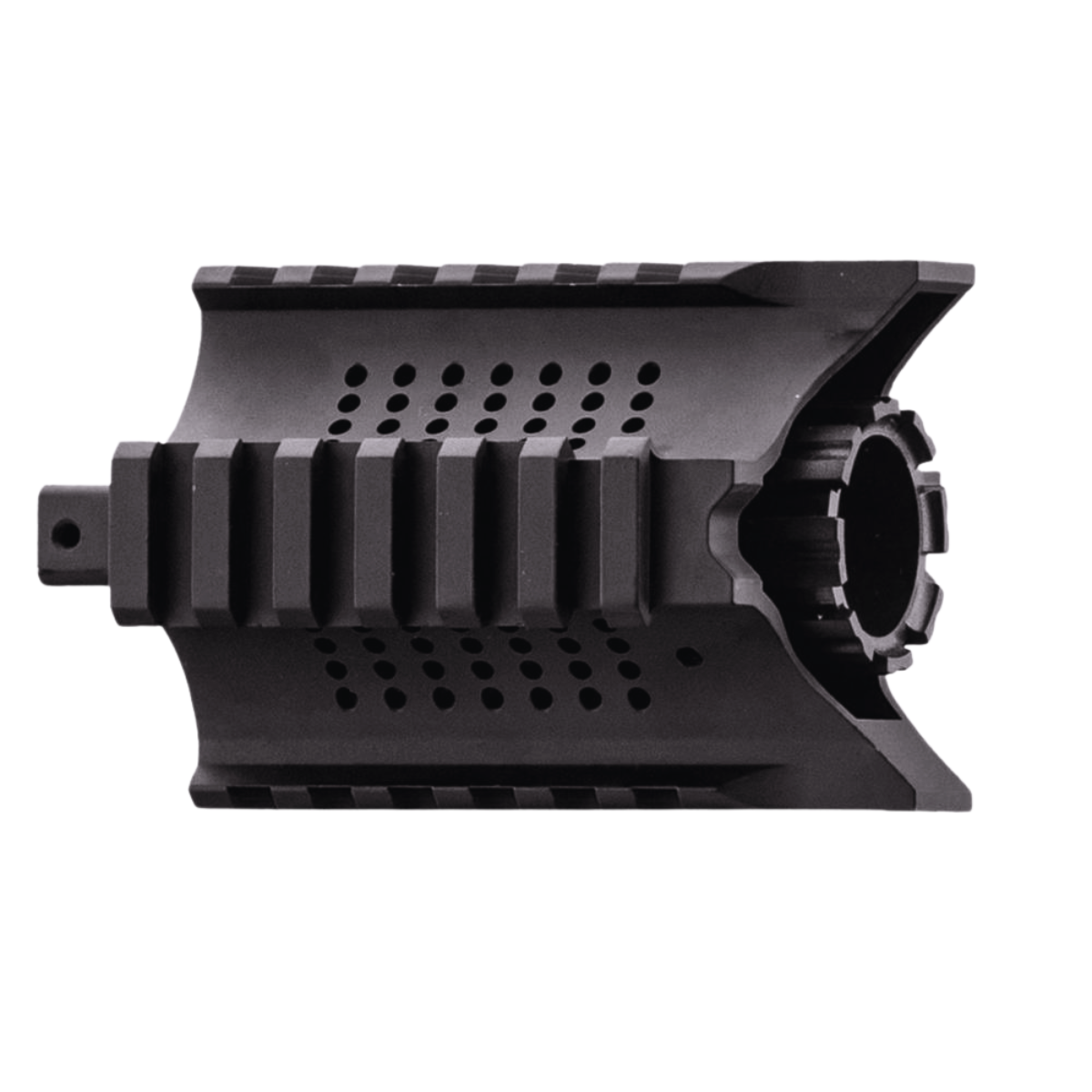 Dettaglio del fucile d'assalto Lancer Tactical M4 Interceptor Hybrid 10"
