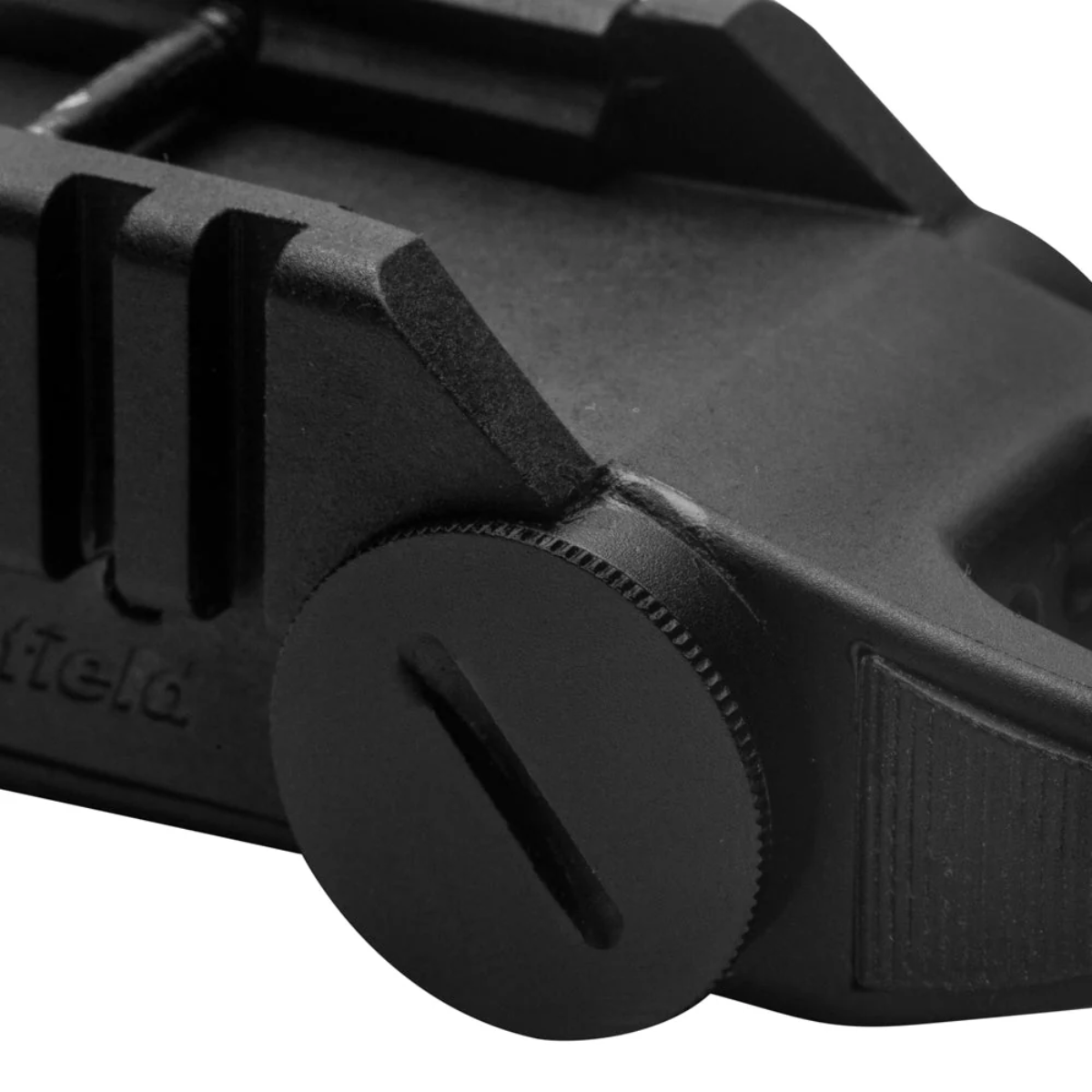 Dettaglio del mirino laser Firefield BattleTek con laser verde 