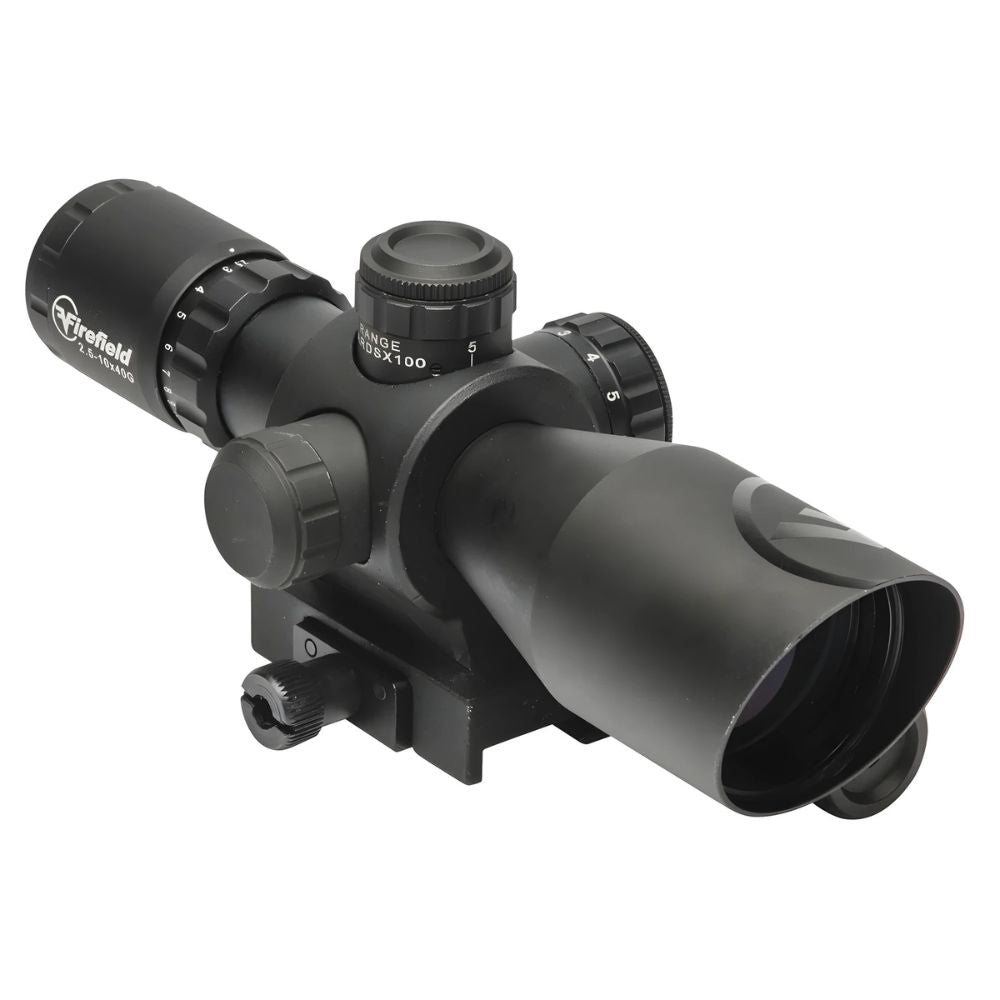 Firefield ottica Barrage 2.5-10x40 con laser verde