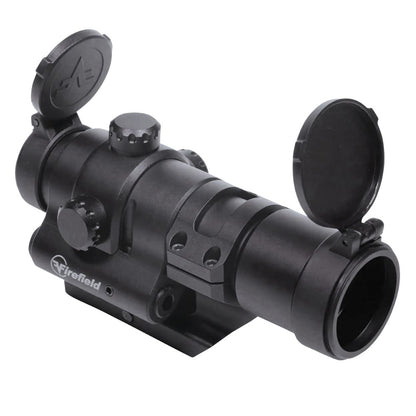 Firefield ottica Impulse 1x28 + laser rosso - aperta