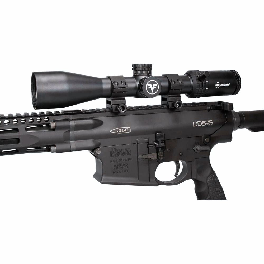 Firefield ottica RAPIDSTRIKE 4-16x44 montata su un fucile softair