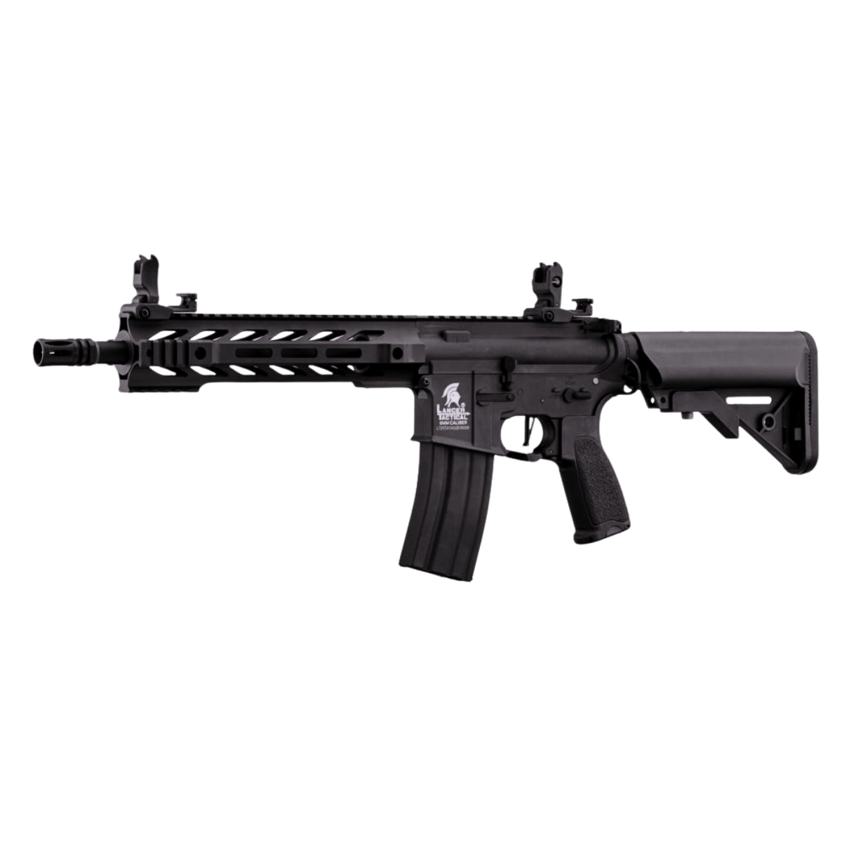 Fucile d'assalto Lancer Tactical M4 Interceptor Hybrid 10" nero