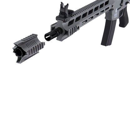 Fucile d'assalto M4 SPR Interceptor LT-25 G2 elettrico grigio - parte superiore smontabile