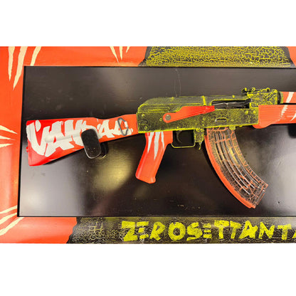 Fucile softair custom Kalashnikov AK47 con quadro