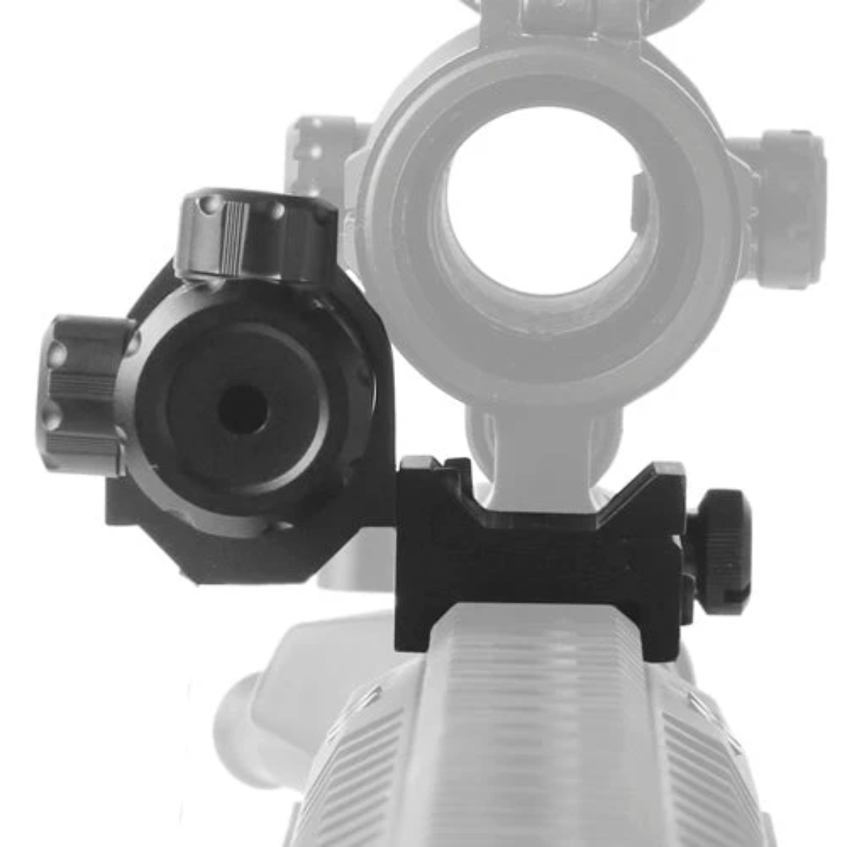 Immagine rappresentativa del montaggio del mirino laser verde Firefield SpeedStrike
