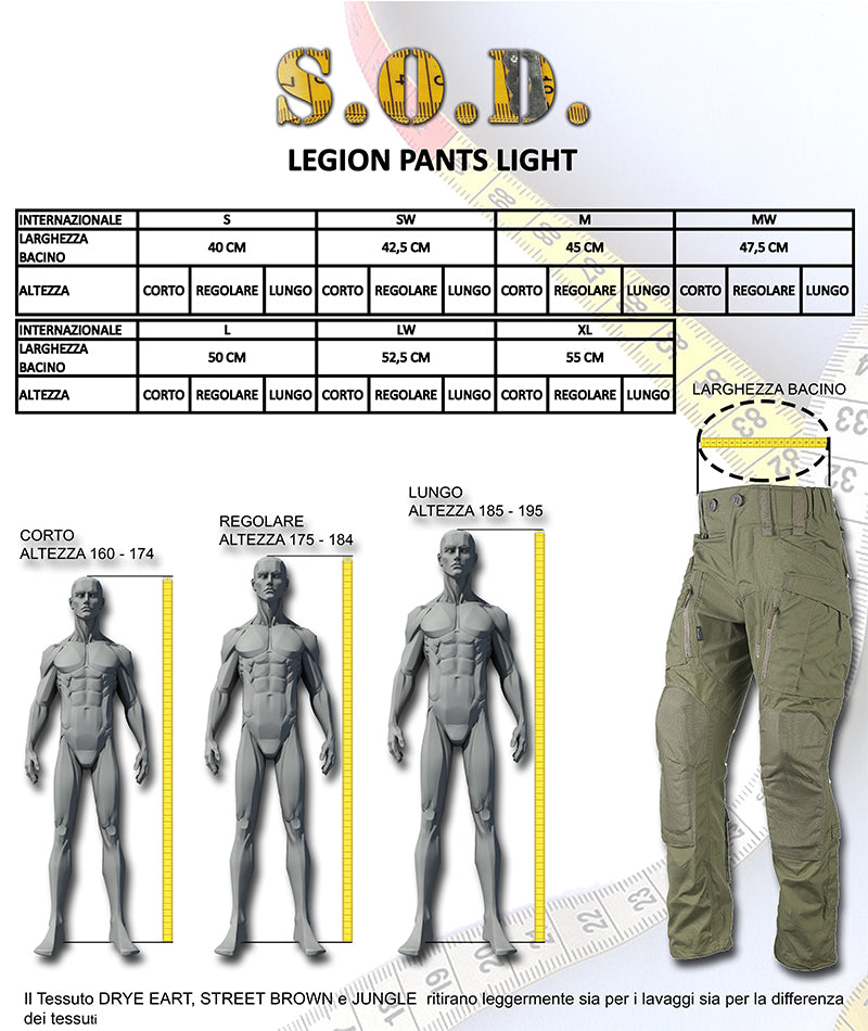 Legion Pants Light SOD Gear – Vegetato EI