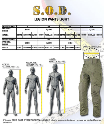 Legion Pants Light SOD Gear – Vegetato EI