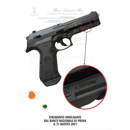 Marcatore paintball Kimar ALFA 5,75 OMOLOGATA DAL BANCO DI PROVA