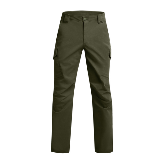 Pantaloni UNDER ARMOUR verde militare - CARGO TECNO-TACT