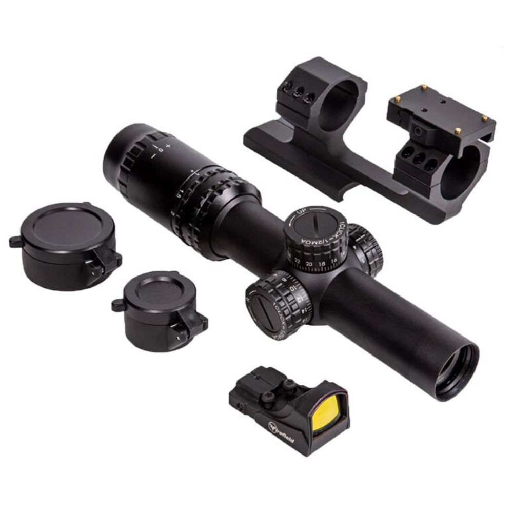 Partti smontate del firefield ottica RAPIDSTRIKE 1-4X24 KIT