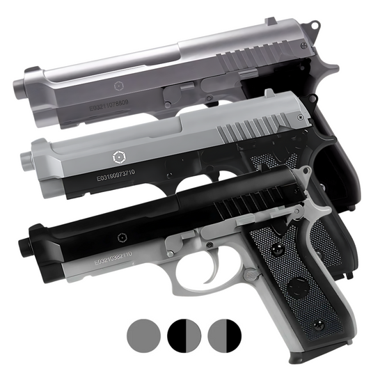Pistola softair Cybergun PT92 HPA a molla - Bicolore