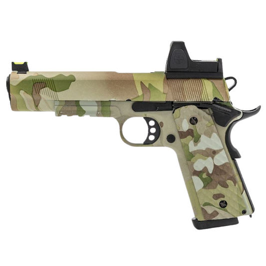 Pistola softair Raven MEU-R a gas + RDS - Mimetico