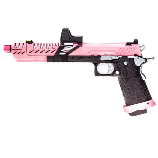 Pistola softair Vorsk Hi-Capa 7.0 TITAN a gas + RDS - Rosa