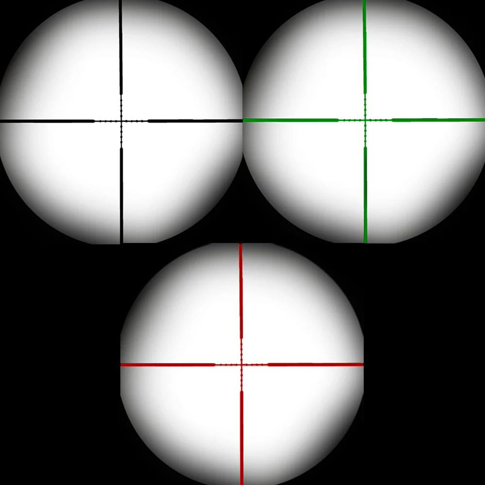 Reticolo luminoso del Firefield ottica 2.5-10x40