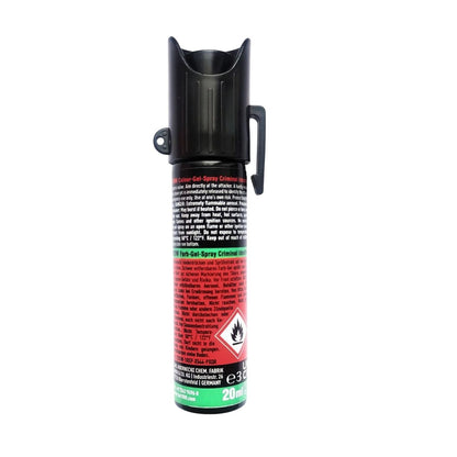 Spray antiaggressione Criminal Identifier in gel rosso 