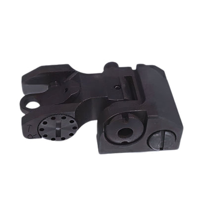 Tacca di mira posteriore VFC HK416 flip up nero steso