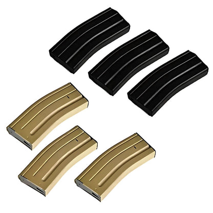 Caricatori fucili elettrici SCAR-L/M4 Mid-Cap 120 Pallini - 3 pz